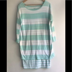 Garnet Hill double layer knit dress